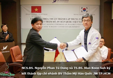 Thẩm mỹ JW - Thương hiệu thẩm mỹ Hàn Quốc chính thức tại Việt Nam - 2 Viện trưởng Bệnh viện JW Hàn Quốc