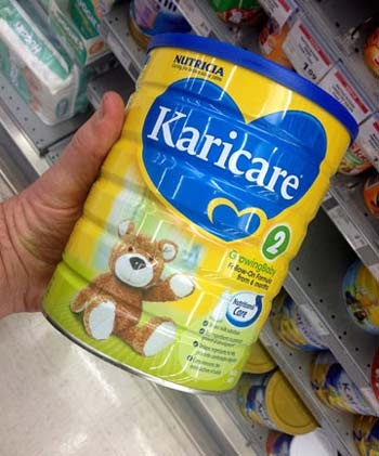 Sữa Karicare cho trẻ trên 6 tháng tuổi cũng nhiễm khuẩn độc - 1 Ảnh minh họa
