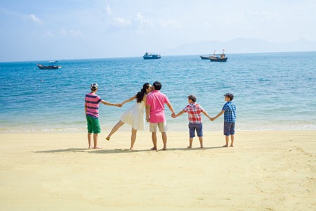 Chọn cách hâm nóng tình cảm gia đình - 1 Hâm nóng tình cảm bằng việc nghỉ dưỡng đẳng cấp