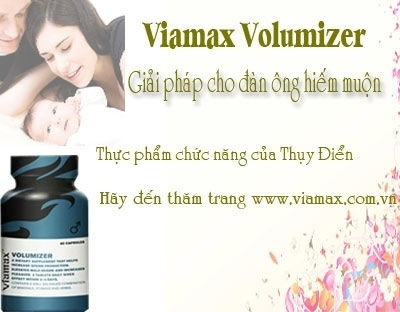 Volumizer: Giải pháp hiệu quả cho bệnh hiếm muộn và yếu sinh lý của nam giới - 1 Thực phẩm chức năng Viamax Volumizer là sự lựa chọn phù hợp cho bệnh hiếm muộn ở nam giới