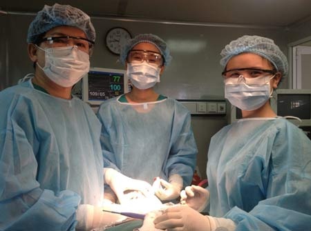 Phẫu thuật biến khuôn mặt chữ U thành V - 2 Ảnh minh họa