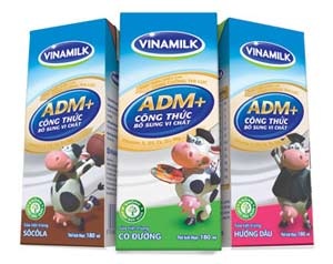 Sữa tiệt trùng Vinamilk ADM+ bổ sung hàm lượng Magie tối ưu dành cho trẻ
