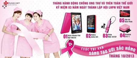 1.000 suất khám sàng lọc phát hiện sớm ung thư vú miễn phí