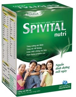 Nuôi trồng thành công tảo Nhật tại Việt Nam - 2 Tảo Vĩnh Hảo là nguồn nguyên liệu để sản xuất viên bổ sung đạm Spivital