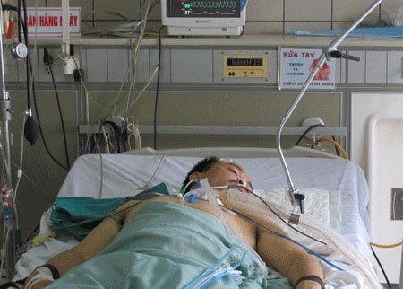 Bệnh nhân Đ vẫn chưa qua nguy kịch vì biến chứng suy đa phủ tạng do cúm