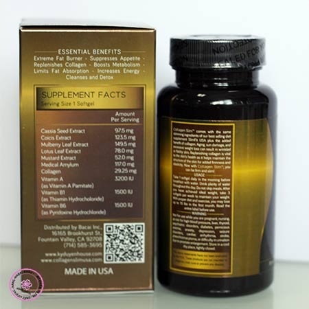 Collagen Slim bí quyết để có vóc dáng như Kỳ Duyên - 3 Thành phần Thuốc giảm cân Collagen Slim