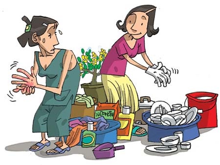 Giữ tay đón tết - 1 Bệnh đường… tay