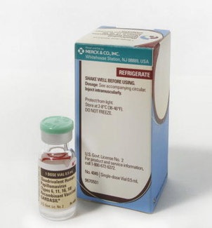 Mỹ: Thu hồi vắc xin phòng vi rút HPV - 1 Lô vắc xin bị thu hồi này có mã số J007354 được sản xuất trong giai đoạnh từ 20/8-9/0/2013.