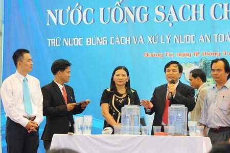 Hơn 10.000 trẻ em Quảng Trị sẽ được uống nước sạch mỗi ngày!