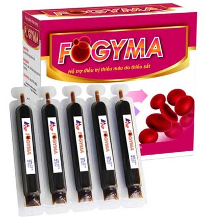 Phòng ngừa thiếu máu do thiếu sắt - 3 FOGYMA là sản phẩm hữu hiệu giúp bổ sung sắt và phòng ngừa thiếu máu do thiếu sắt.