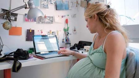 Mẹ bầu bị stress, con dễ mắc hen - 1 Mẹ bầu bị stress, con dễ mắc hen