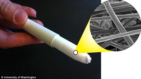 Tampon bằng “vải” giúp phòng ngừa HIV ở phụ nữ - 1 Tampon bằng “vải” giúp phòng ngừa HIV ở phụ nữ