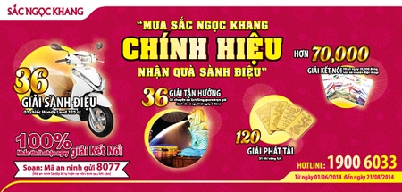 “Bão quà tặng” cùng Sắc Ngọc Khang - 3 Lưu ý:
