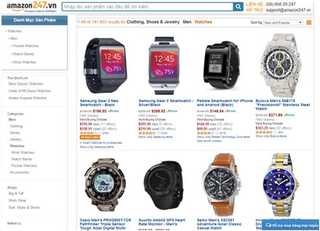 Mua hàng từ Amazon.com có dễ? - 2 Amazon247.vn cập nhật tự động theo thời gian thực thông tin hàng hóa từ Amazon.com