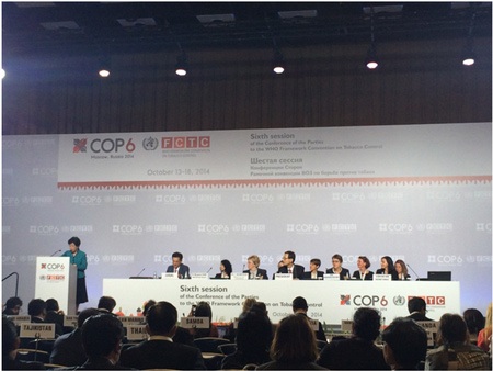 Việt Nam tham dự Hội nghị Công ước khung về kiểm soát thuốc lá