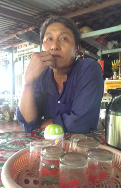 Chân dung thầy lang Võ Văn Bi.