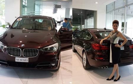 Hoa hậu Bùi Thị Hà tậu xế mới sau đấu giá Vết sẹo cuộc đời - 3 Chiếc xe BMW này có giá 3 tỷ đồng...