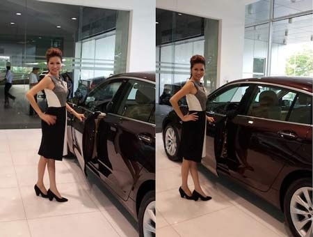 Hoa hậu Bùi Thị Hà tậu xế mới sau đấu giá Vết sẹo cuộc đời - 4 Chiếc xe BMW này có giá 3 tỷ đồng...