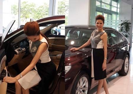 Hoa hậu Bùi Thị Hà tậu xế mới sau đấu giá Vết sẹo cuộc đời - 6 ... vừa được Hoa hậu Bùi Thị Hà rinh về...