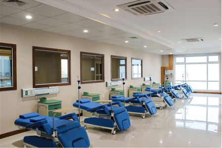 Cẩn trọng với ung thư buồng trứng - 2 Khu vực hóa trị tại Bệnh viện Thu Cúc