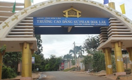 Cách chức Hiệu trưởng Trường CĐ Sư phạm Đắk Lắk - 1 Trường CĐ Sư phạm Đắk Lắk