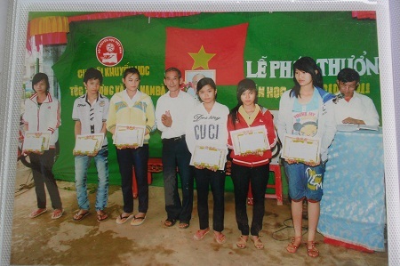 Hoạt động khuyến học của dòng họ Trương Văn được tổ chức rất quy mô, bài bản.