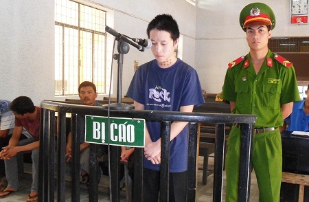 Bị cáo Phanh tại phiên tòa phúc thẩm, sáng 30/10.