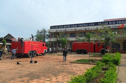 Hiện trường vụ cháy