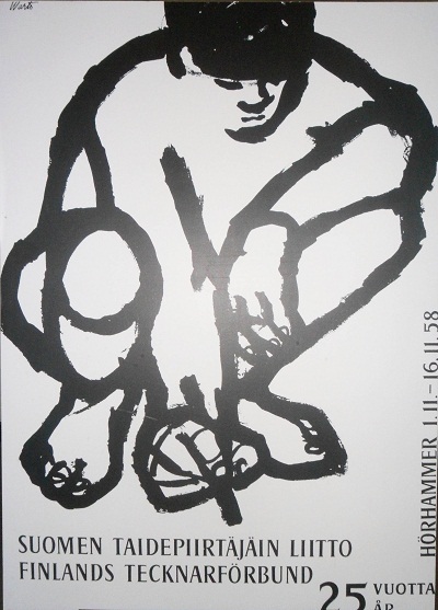 Hầu như bức tranh áp-phích nào cũng thu hút người xem.