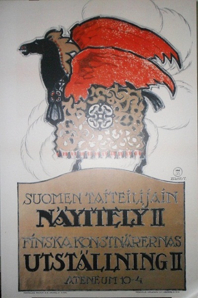 Hầu như bức tranh áp-phích nào cũng thu hút người xem.