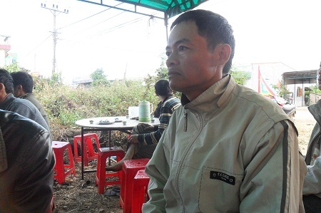 Ông Đoàn Văn Học (cha Hiếu) đau xót sau cái chết đau lòng của con trai.