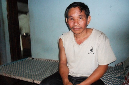 Ông Nguyễn Thành Chung, nguyên Phó Chỉ huy tham mưu trưởng Cơ quan Quân sự huyện Khánh Sơn.