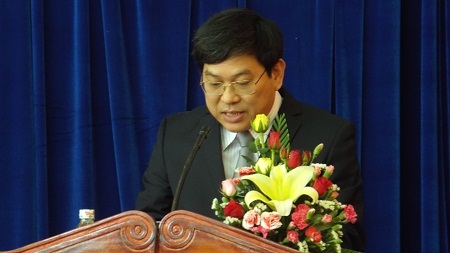 Ông Nguyễn Duy Bắc phát biểu tại phiên họp.