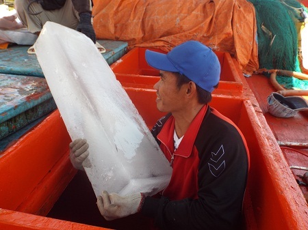 Khi vươn khơi, cờ tổ quốc tung bay là khẳng định vùng biển chủ quyền