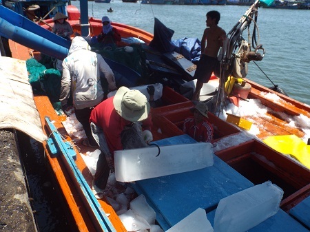 Khi vươn khơi, cờ tổ quốc tung bay là khẳng định vùng biển chủ quyền