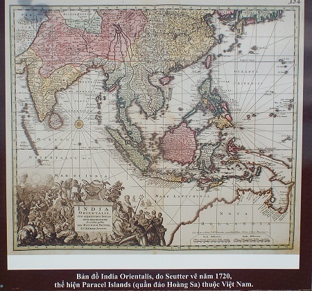 Các bản đồ được vẽ từ rất sớm nhưng không hề đề cập Hoàng Sa, Trường Sa thuộc Trung Quốc.