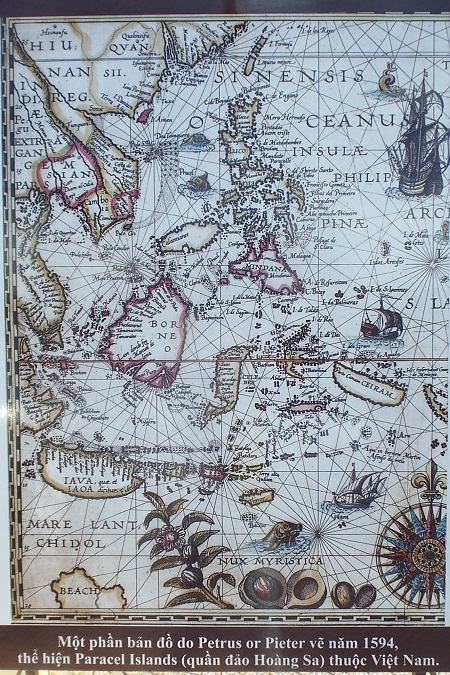 Các bản đồ được vẽ từ rất sớm nhưng không hề đề cập Hoàng Sa, Trường Sa thuộc Trung Quốc.