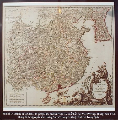 Các bản đồ được vẽ từ rất sớm nhưng không hề đề cập Hoàng Sa, Trường Sa thuộc Trung Quốc.