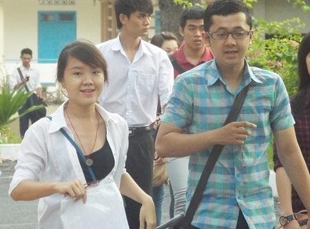 Thí sinh thích thú với đề Văn