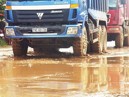 Nhận được phản ánh từ người dân, PV