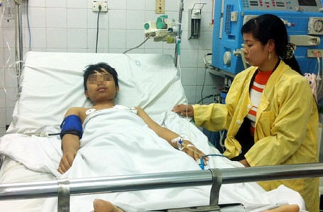 Nguyễn Văn N. đang hồi phục tại Bệnh viện E