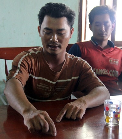 Ngư dân Huỳnh Minh Khôi kể lại sự việc