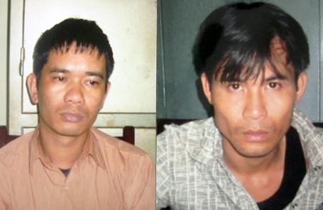 Hà Nội: Lộ diện nhóm hung thủ truy sát Giám đốc BV Thanh Nhàn - 1 Đối tượng Dũng (trái) và Thụ.