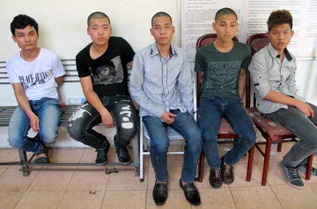 5 đối tượng trong nhóm đòi nợ thuê bị bắt.