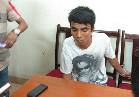 Hà Nội: Kẻ nổ mìn cướp tiệm vàng Hoàng Tín hầu tòa - 1 Tạ Văn Thanh bị bắt ngay sau khi gây án.