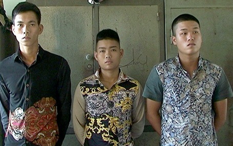 3 đối tượng Toản, Tùng và Tuấn Anh.