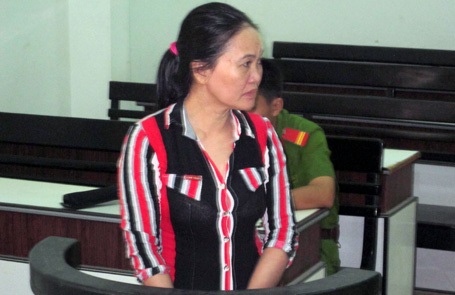 Bị cáo Cao Thị Hơn.