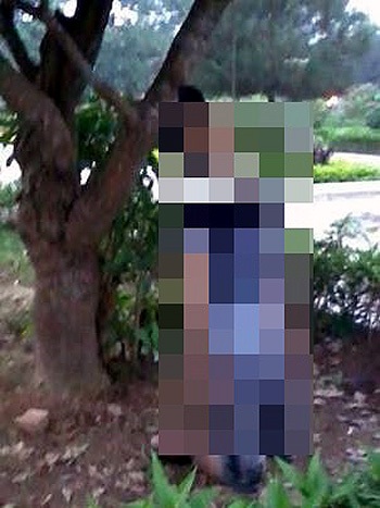 Nam thanh niên được phát hiện đã chết trong tư thế treo cổ.