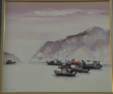 Chuẩn bị ra khơi.