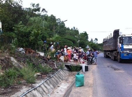 Sự việc gây xôn xao khu dân cư sống gần quốc lộ 1A